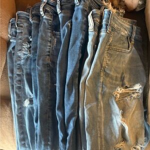 American Eagle Outfitters High Rise Women Jeans - Blue